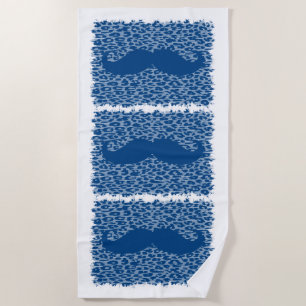 Serviette De Plage Moustache drôle #18