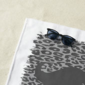Serviette De Plage Moustache drôle #20 (En situation)