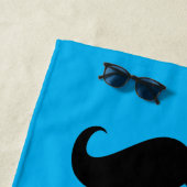Serviette De Plage Moustache drôle #27 (En situation)