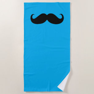 Serviette De Plage Moustache drôle #27