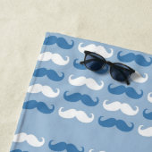 Serviette De Plage Moustache drôle #36 (En situation)