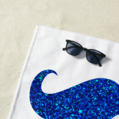 Serviette De Plage Moustache drôle #59 (En situation)