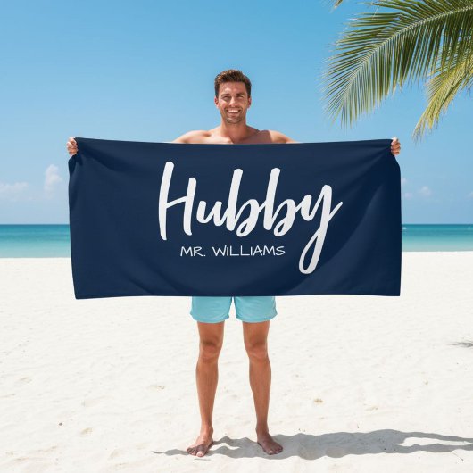 Serviette De Plage Mr or Mrs Beach Personalized Beach Towels