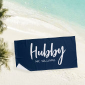 Serviette De Plage Mr or Mrs Beach Personalized Beach Towels