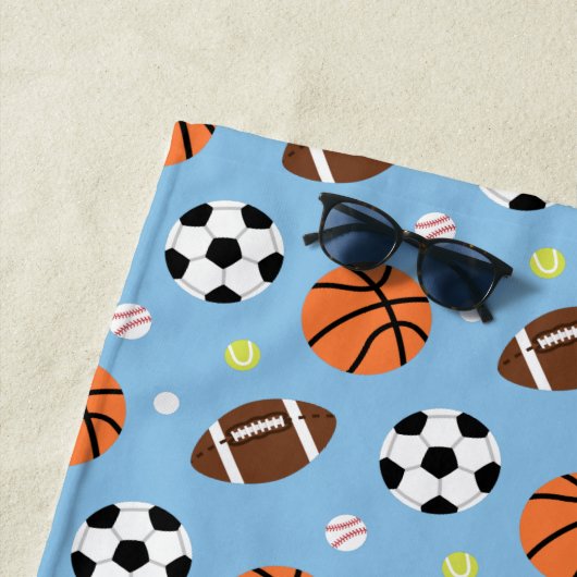 Serviette de plage multiple de garçons de motif de (En situation)