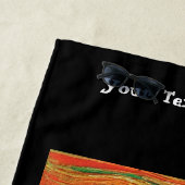 Serviette De Plage Munch - Le cri de glace (En situation)