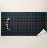 Serviette De Plage Murray Tartan Plaid Beach Towel (Devant)