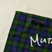 Serviette De Plage Murray Tartan Plaid Beach Towel (En situation)