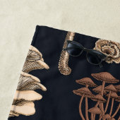 Serviette De Plage Mushrooms sauvages (En situation)
