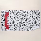 Serviette De Plage Musique (Devant)