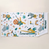 Serviette De Plage Musique cool (Devant)