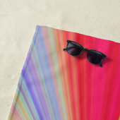 Serviette de plage Musique de la vie (En situation)