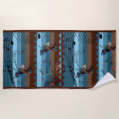 Serviette De Plage Musique Kokopelli (Devant)