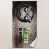 Serviette De Plage Mutemoji Vintage (Devant)