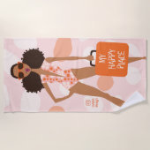 Serviette De Plage My Happy Place Beach Towel (Devant)