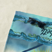 Serviette De Plage My Light 0916 Beach Towel (En situation)