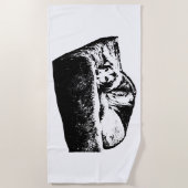 Serviette De Plage Nap Sunlit (Devant)