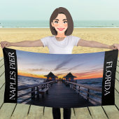 Serviette De Plage Naples Pier Florida Vacances