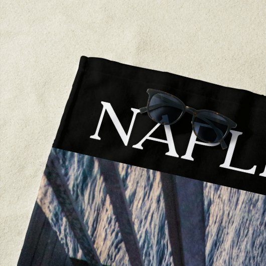 Serviette De Plage Naples Pier Florida Vacances (En situation)