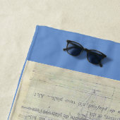 Serviette De Plage Nassau, Bahamas, Seashells: Beach Towel (En situation)