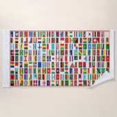 SERVIETTE DE PLAGE NATIONAUX (Devant)