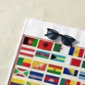 SERVIETTE DE PLAGE NATIONAUX (En situation)