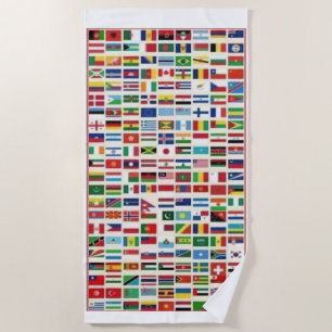 SERVIETTE DE PLAGE NATIONAUX