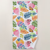 Serviette De Plage Nature en mouvement (Devant)