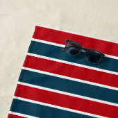 Serviette De Plage Nautical design (En situation)