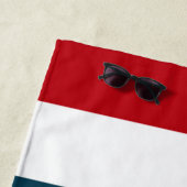 Serviette De Plage Nautical design (En situation)