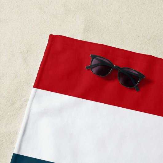 Serviette De Plage Nautical design (En situation)