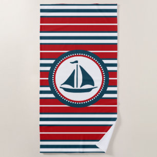 Serviette De Plage Nautical design