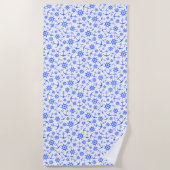Serviette De Plage Nautique (Devant)