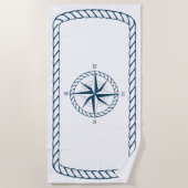 Serviette de plage nautique (Devant)