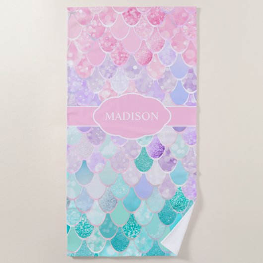 Serviette de plage nautique élégante mignonne de (Devant)