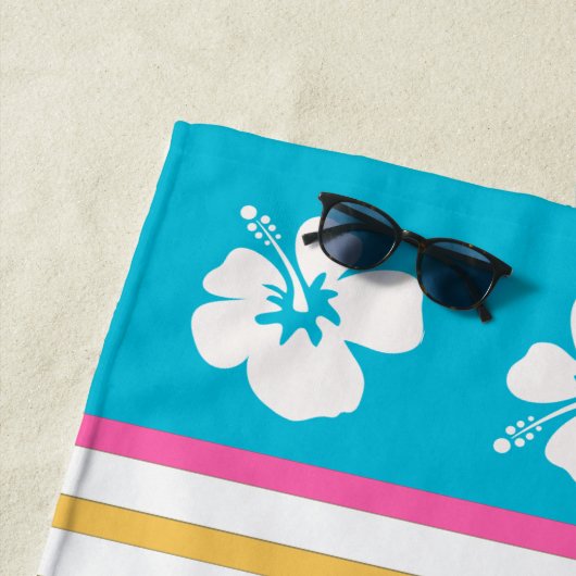 Serviette De Plage Nautique Lumineuse Fun (En situation)