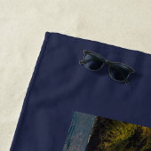 Serviette De Plage Navigation du littoral (En situation)