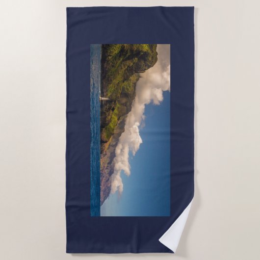 Serviette De Plage Navigation du littoral (Devant)