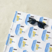 Serviette De Plage navire (En situation)