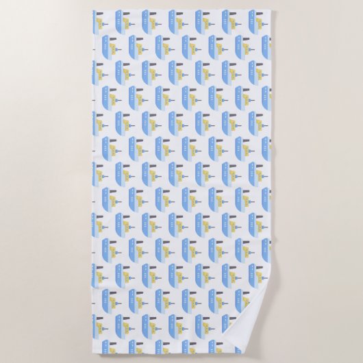Serviette De Plage navire (Devant)