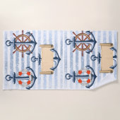 Serviette De Plage Navire (Devant)