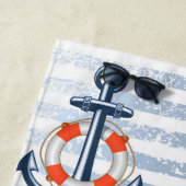 Serviette De Plage Navire (En situation)