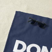Serviette De Plage Ne regarde pas en arrière (En situation)