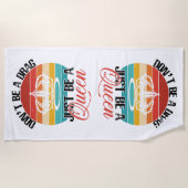 Serviette De Plage Ne soyez pas un Drag Beach Towel (Devant)