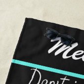 Serviette De Plage Ne vole pas, Soar ! Filles à la mode (En situation)