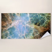 Serviette De Plage Nebula du crabe (Devant)