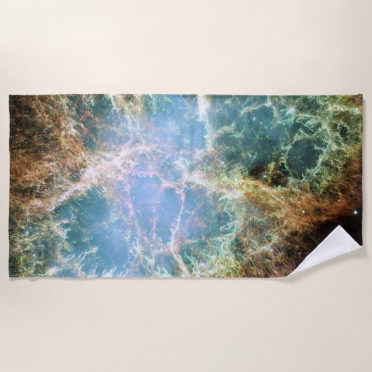 Serviette De Plage Nebula du crabe (Devant)