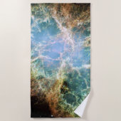 Serviette De Plage Nebula du crabe (Devant)