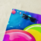 Serviette De Plage Nébuleuse des couleurs (En situation)