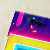 Serviette De Plage Neon Dream (En situation)